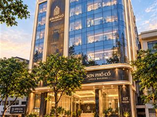 Mặt phố trung hoà  dt 400m2  mt 16m tòa building 9 tầng có hầm  lô góc 3 thoáng dòng tiền 550tr