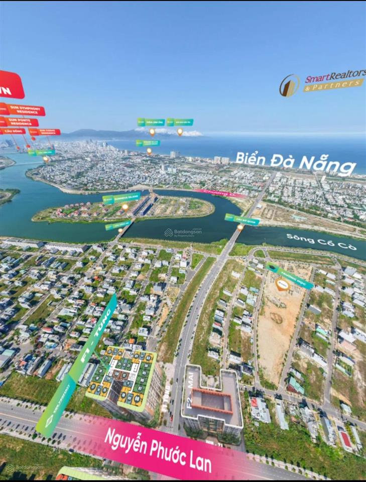 Bán căn hộ sân vườn 3pn, dt 123m2 tại fours tower, minh mạng, ngũ hành sơn, đà nẵng, giá 4,6 tỷ/căn