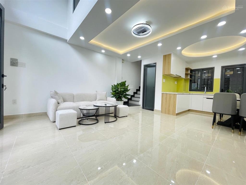 Cực phẩm gò vấp phố hẻm xe tải 7m4 tầngmặt tiền 5m 4pn,5wc sổ đẹp nở hậu giá4.2 tỷ(tl)