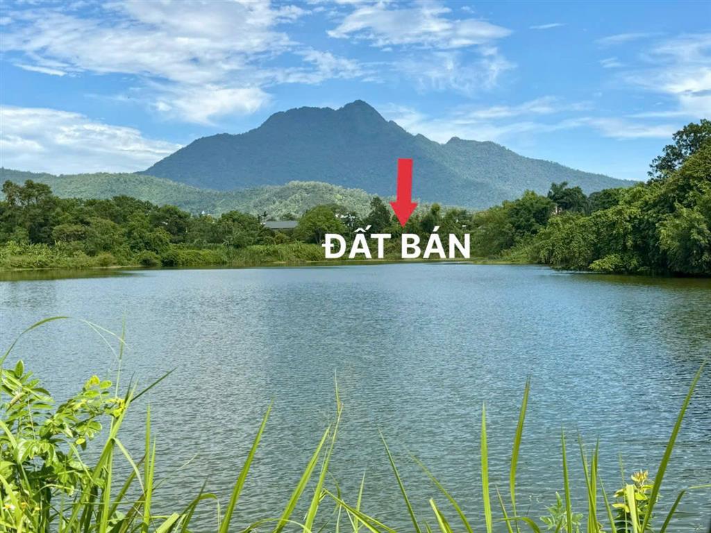 🌿 Bán lô đất bám hồ hiếm – Yên Bài, Ba Vì