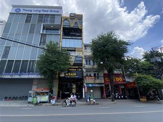 63 tỷ  mặt tiền / nguyễn gia trí  12x20m / 228m2  4 tầng  18 phòng / 18 wc  150 triệu / tháng