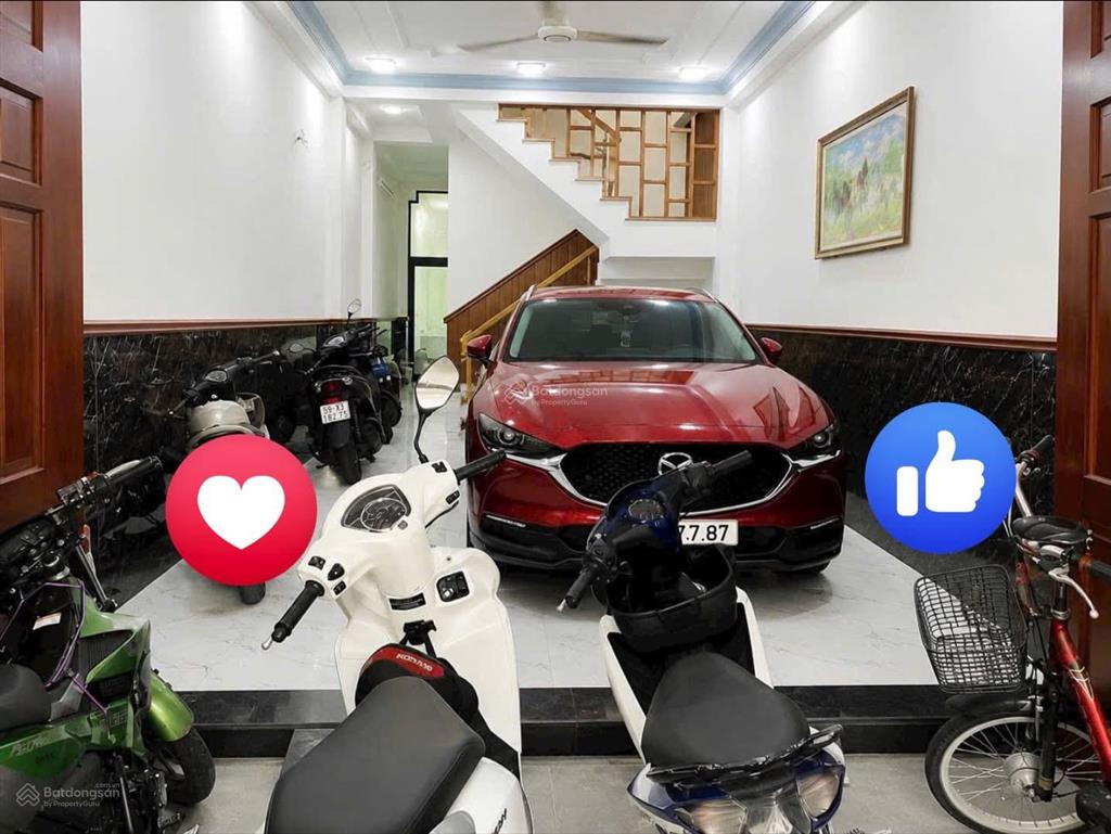 Bán nhà 4x22m sổ vuông đét khu vip hương lộ 2, hẻm xe hơi thông  giá chỉ 6,89 tỷ
