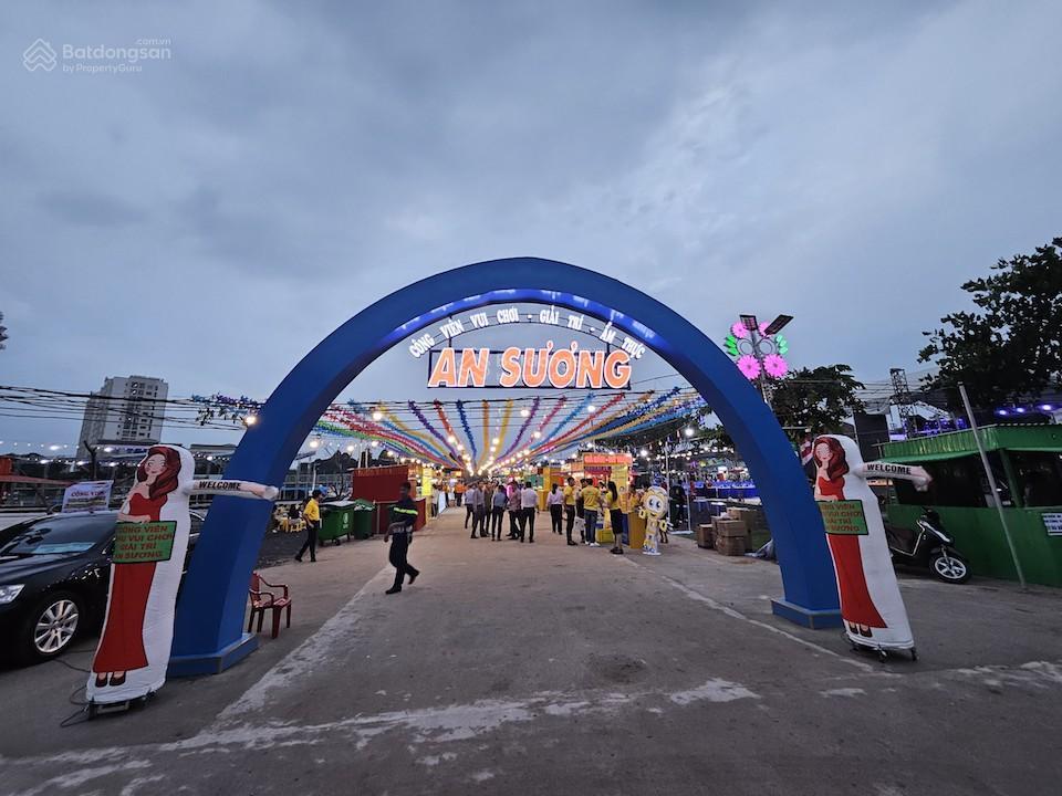 Cơ hội đầu tư theo tuyến ga metro dưới 2 tỷ. lô đất 80m2 gần chợ an sương, đường 8m + vỉa hè. shr