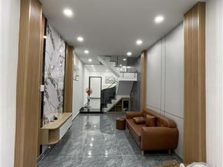 2 tầng, 60m2 tỉnh lộ 10, tên lửa, shr, fun nội thất. nhà nở hậu