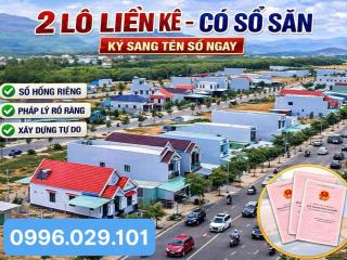 Giá chỉ 4,9tr/m bán gấp 2 lô sổ sẵn khu đô thị vsip bình định