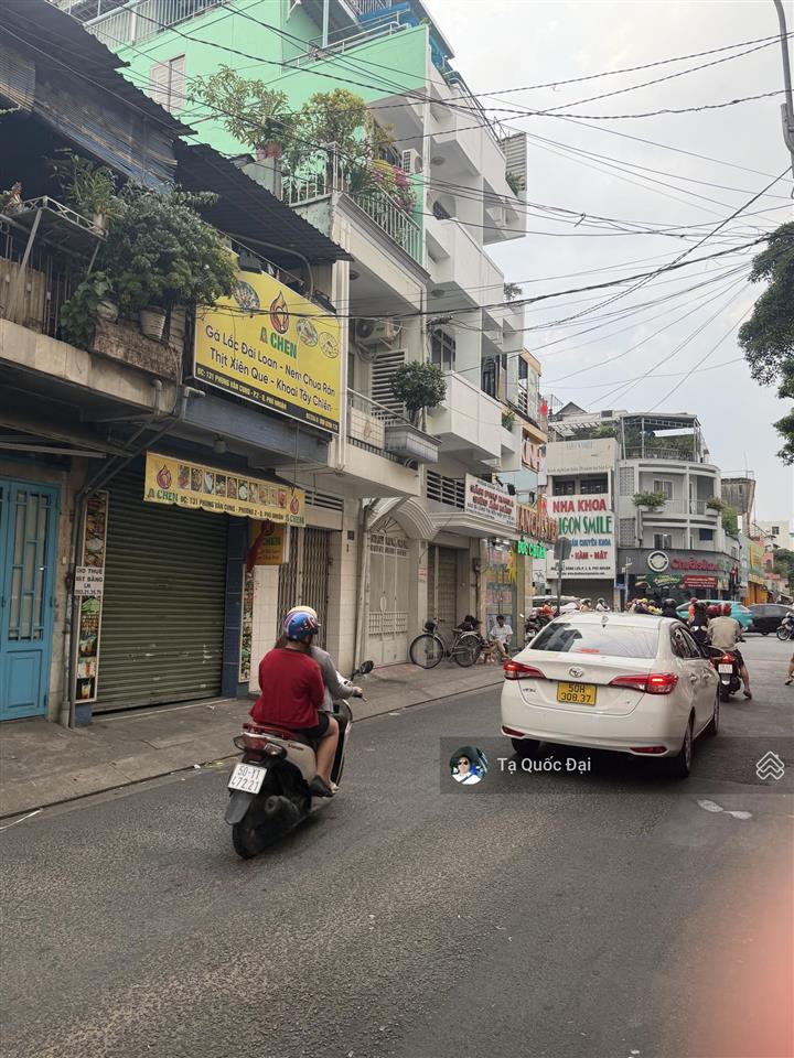 Phú nhuận  mt phùng văn cung  38.2m2  dtsd đất 46m2  9.55 tỷ  phố ẩm thực phan xích long