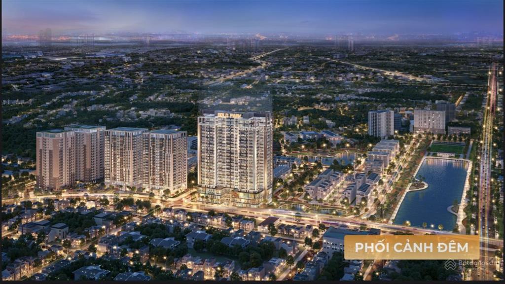 Bán cc gold park, trần quang khải, bắc giang, 50,2 triệu / m2, 60,5m2 với view đẹp