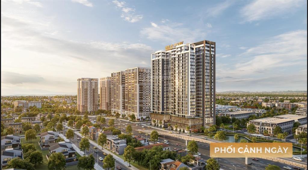 Bán cc gold park, trần quang khải, bắc giang, 50,2 triệu / m2, 60,5m2 với view đẹp