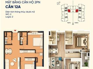 Bán căn hộ cc moonlight 2, 66.64m2, 83 triệu / m2 tại an khánh, hà nội  một trong số ít!