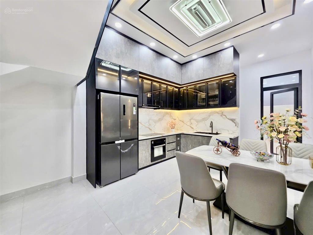 Nhà mới 3 tầnghẻm xe hơidt 4x14 full nội thất cao cấpnhỉnh 7t