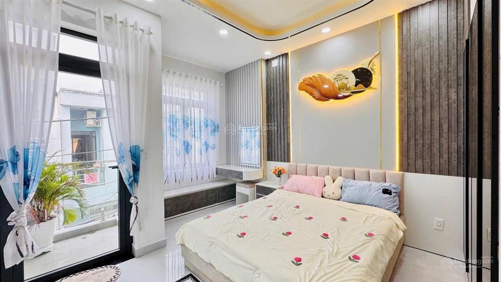 Nhà mới 3 tầnghẻm xe hơidt 4x14 full nội thất cao cấpnhỉnh 7t