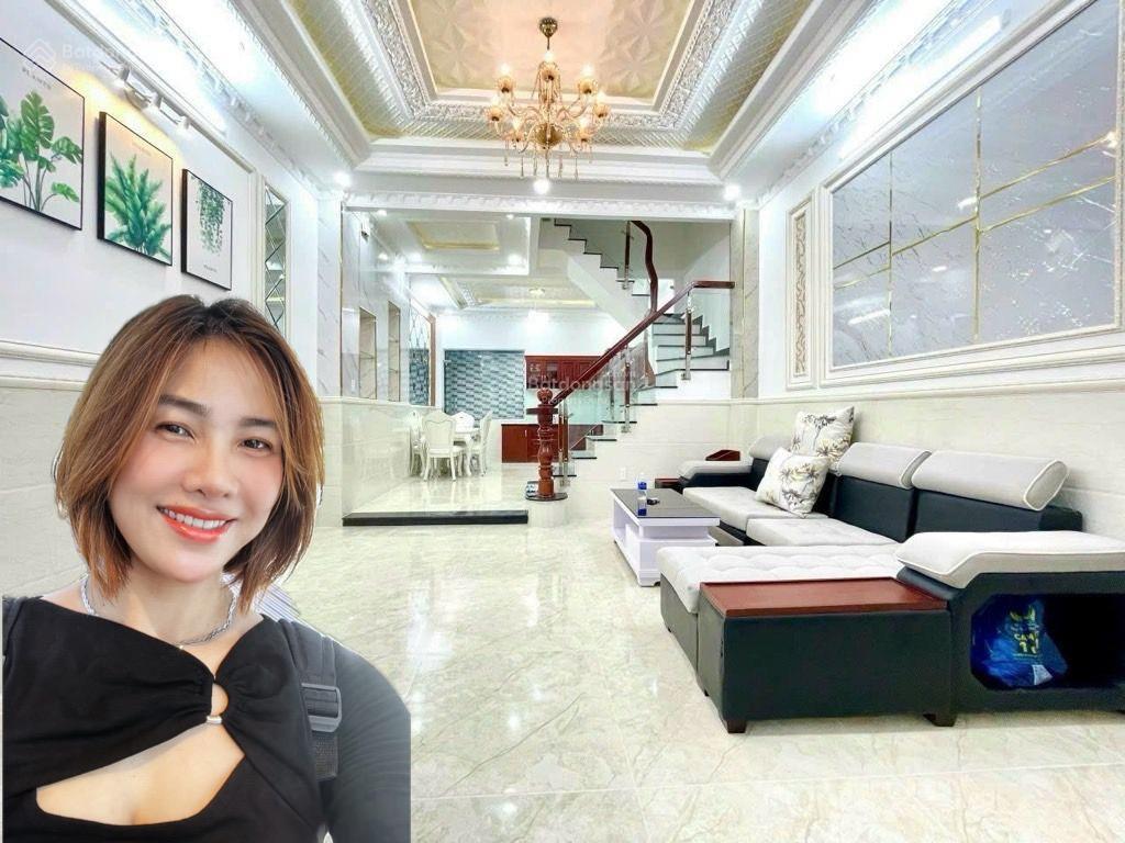 Hẻm xe hơi tránh nhaunhà 4tang kdc đồng bộan ninhkhu sầm uất đầy đủ tiện ích chỉ 7,19 ty