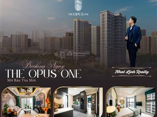 Giỏ hàng the opus one suất ẩn giá siêu hời, từ 2,3 tỷ/ căn studio, 2pn từ 4,9 tỷ hỗ trợ bank