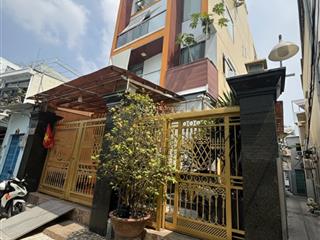 Biệt thự phú lâm quận 6  dt 144m2  ngang 7m5 nở hậu 10m  4 tầng  sát mặt tiền  hẻm thông