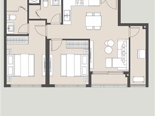 Bán căn hộ cc tại lumiere boulevard b.22.06, 3,990 tỷ, 69m2, 2pn, 2wc, hàng hiếm tại giá ưu đãi