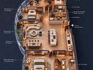 4pn trục 23 view panorama kính cong đẳng cấp nhất dự án  ôm trọn view thành phố thanh xuân