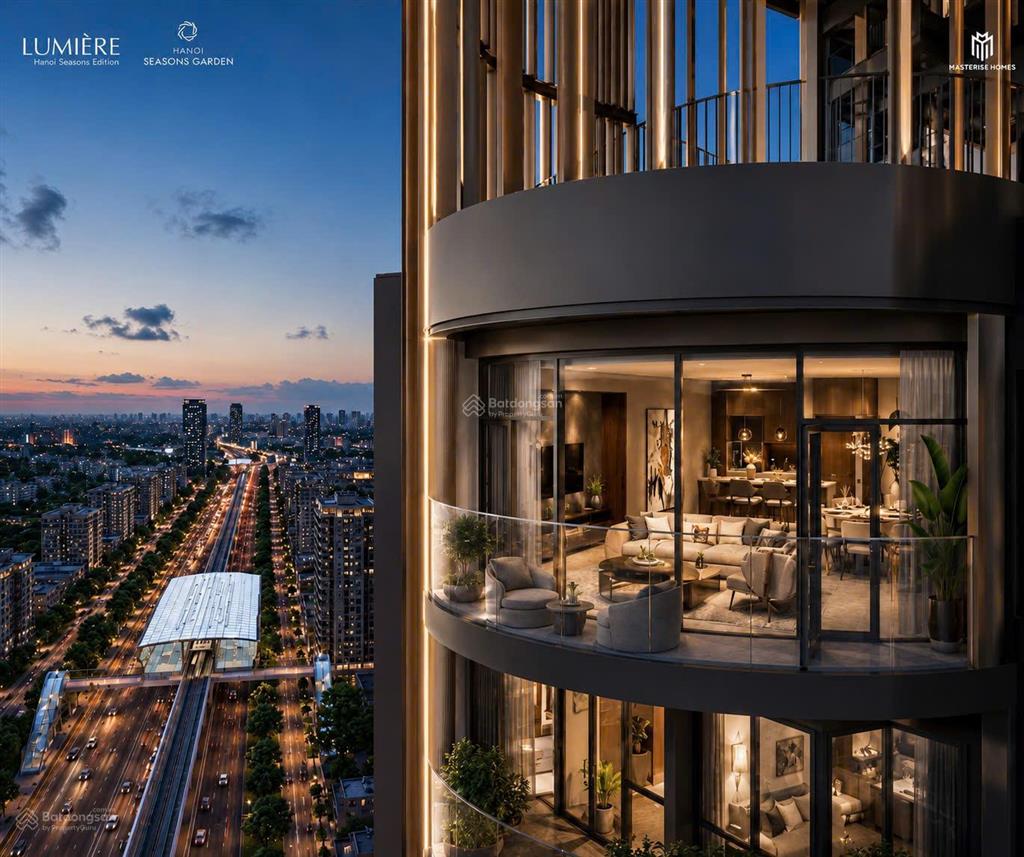 4pn trục 23 view panorama kính cong đẳng cấp nhất dự án  ôm trọn view thành phố thanh xuân