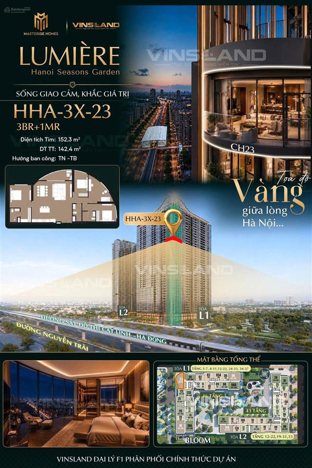 4pn trục 23 view panorama kính cong đẳng cấp nhất dự án  ôm trọn view thành phố thanh xuân