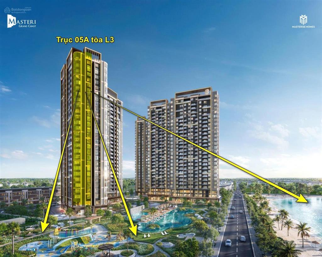 2pn góc kính cong tràn viền 70,7m²  view hồ & pháo hoa. gần vincom, aeon & trường học