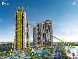 2pn góc kính cong tràn viền 70,7m²  view hồ & pháo hoa. gần vincom, aeon & trường học