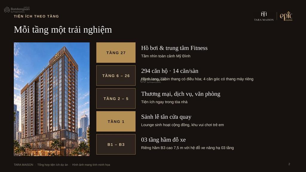 Mở bán dự án chung cư taramaison  viên kim cương đối diện sân vận động mỹ đình