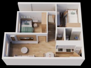 Bán căn nhà ở xã hội harbor residence, 1,304 tỷ, 54.2m2, 2pn, 1wc, hải phòng