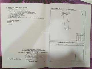 Bán đất thổ cư 100m (5x20) giá 850 triệu xã đồi 61, trảng bom