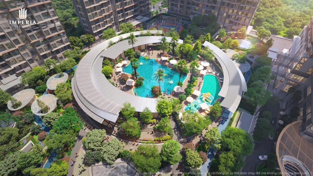 Căn hộ 2pn tầng cao hướng nam view thoáng mát chỉ 5,9 tỷ 68,92m2 tại imperia sky park nam an khánh