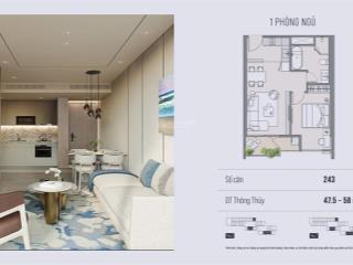 Bán căn 1pn tại aria bay tower chỉ 3,7 tỷ, 51m2, ban công đông nam,hướng biển. chính chủ!