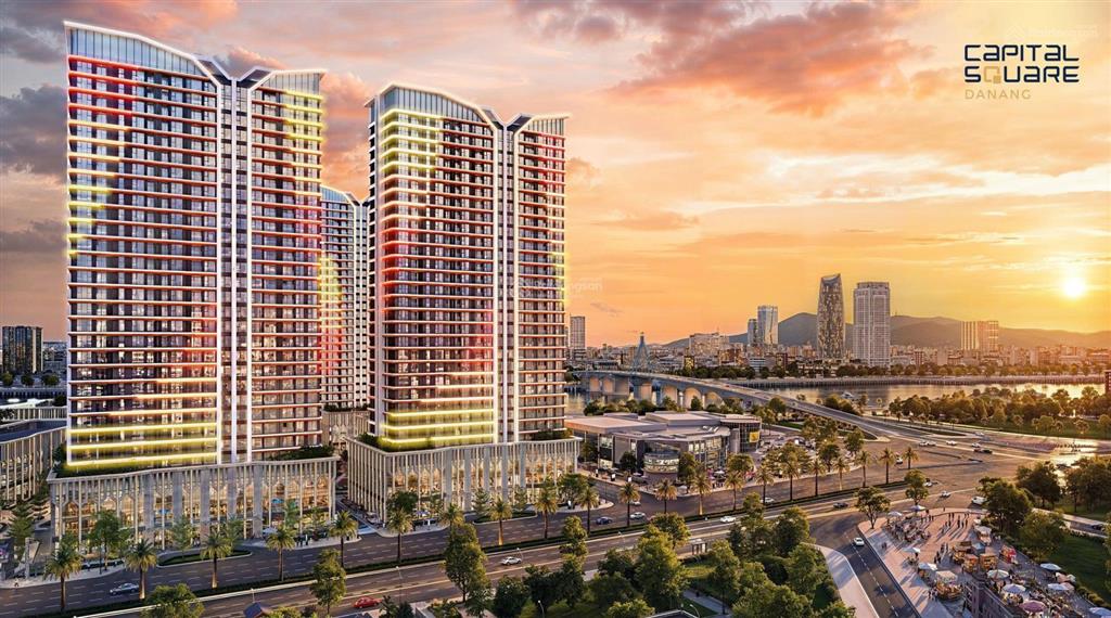 Bán căn hộ 2pn view sông hàn đẹp tại capital square, chỉ 5,6 tỷ, 73,6m2, nhiều tiện ích hấp dẫn