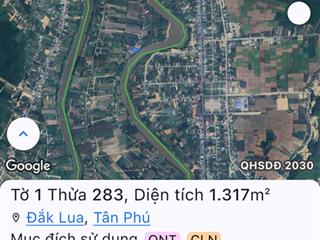 Thanh lý gấp lô đất daklua ,đồng nai