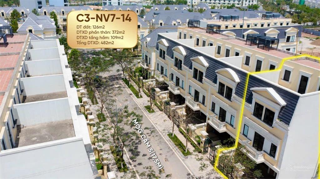 Bán nhà biệt thự song lập 5pn, 5wc, tại an lạc green symphony, giá 2832 tỷ