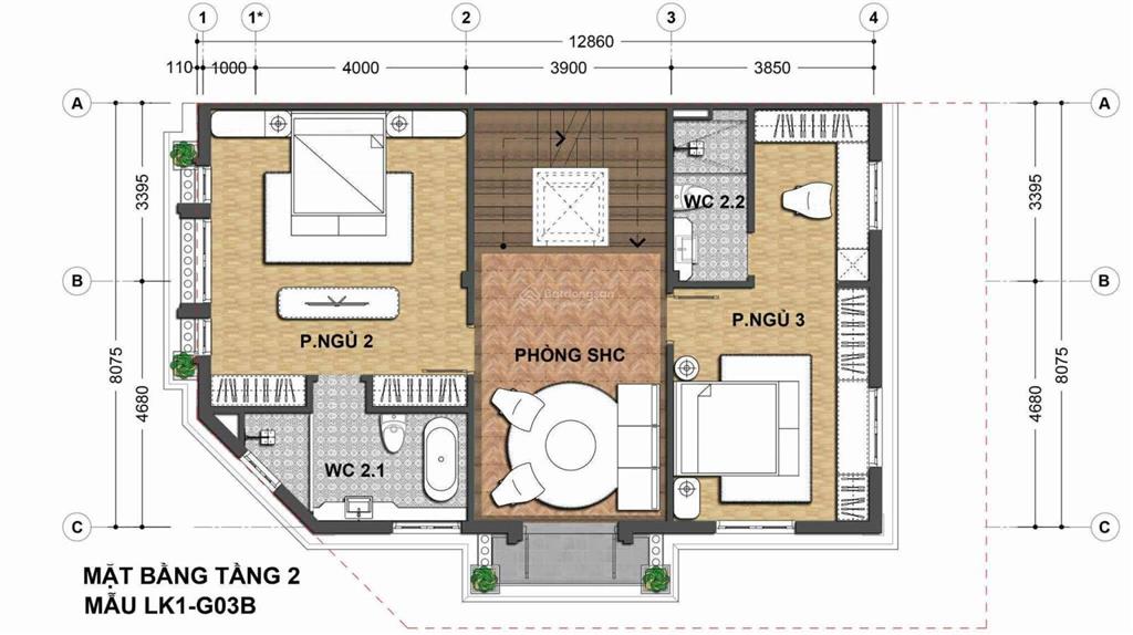 Bán căn liền kề góc 6pn, 6wc, 142m2 tại an lạc green symphony, giá ưu đãi 38,5 tỷ vnd