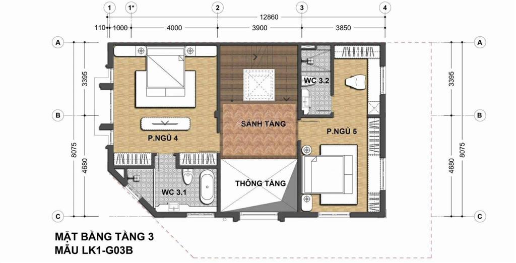 Bán căn liền kề góc 6pn, 6wc, 142m2 tại an lạc green symphony, giá ưu đãi 38,5 tỷ vnd