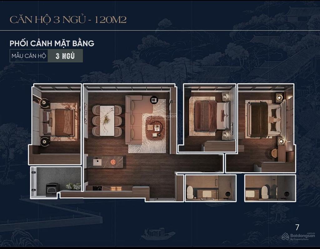 Suất ngoại giao 3pn đẹp tòa l8  sunshine legend city