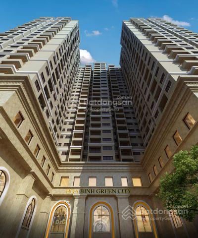 Cho thuê căn 2 ngủ rộng tại hòa bình green city, số 505 phố minh khai, p vĩnh tuy,  0915 554 ***