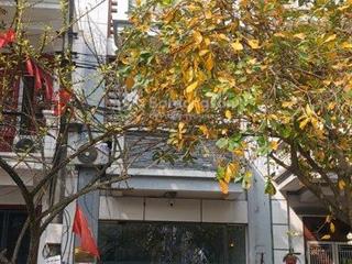 (093) phân lô quân khu thủ đô  2 mặt tiền  ô tô  tránh vỉa hè rộng như phố  50m2  mt 4.1m