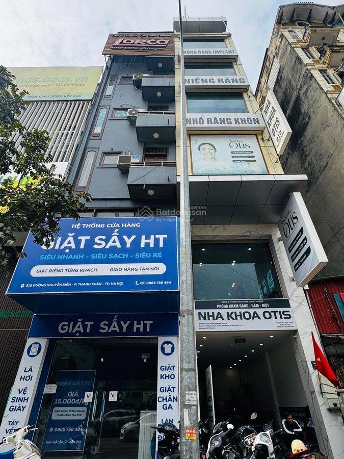 (129) mặt phố nguyễn xiển 7 tầng thang máy, vỉa hè rộng, kinh doanh đỉnh, dòng tiền 500 triệu/năm