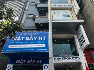 (129) mặt phố nguyễn xiển  7 tầng thang máyvỉa hè rộng  mt 4m 51m2  cho thuê 500tr/ năm