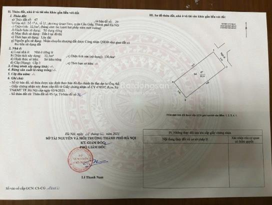 (220) chính chủ bán nhà dương quảng hàm, nhà dân xây chắc chắn, 5 tầng 6 phòng, nhỉnh 9 tỷ cực hiếm