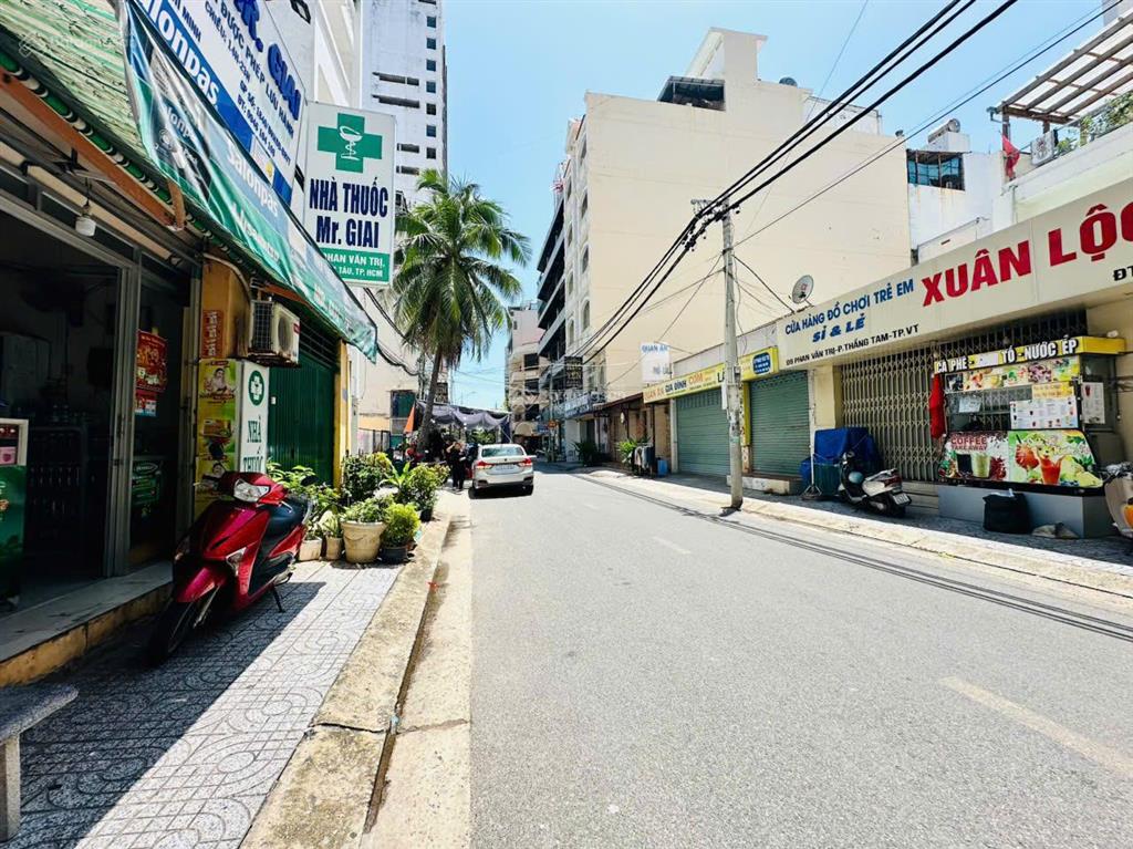 Bán nhà mặt tiền phan văn trị trung tâm du lịch vũng tàu cách biển bãi sau 100m giá 42 tỷ