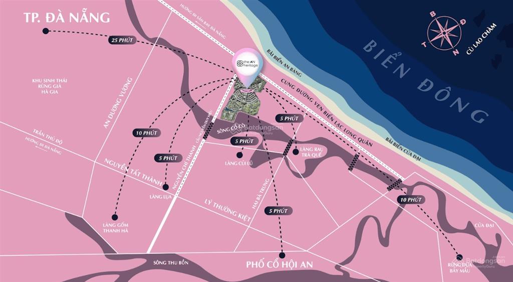 The an heritage, đại đô thị nghỉ dưỡng giữa lòng di sản, sổ đỏ trao tay