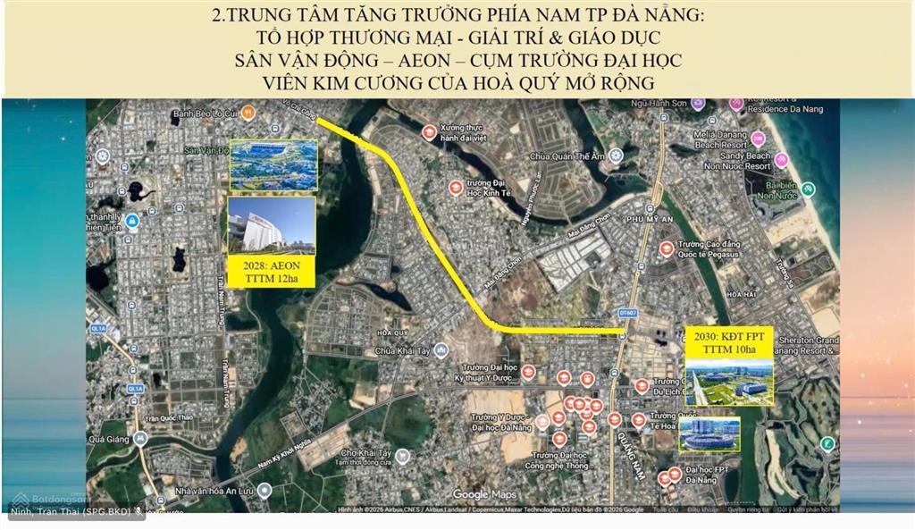 Chỉ còn 1 lô duy nhất cuối cùng của sun group tại nam đà nẵng. giá chỉ 43 triệu/m²