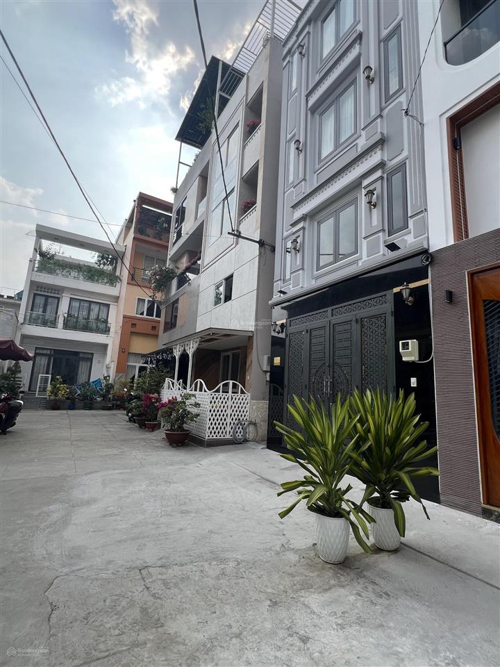 Siêu phẩm 5 tầng, hẻm xe hơi lớn, xây mới ngay lê quang định cạnh phạm văn đồng