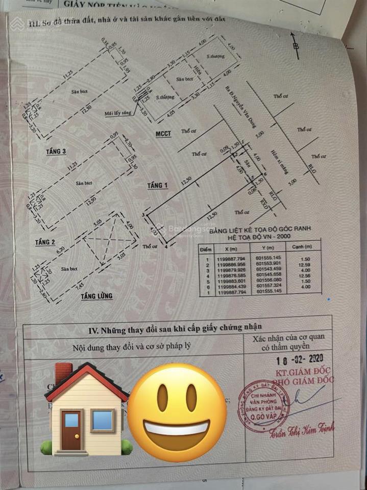 Khu phân lô, xe hơi ngủ trong nhà  sát mặt tiền  thông số chuẩn  nguyễn văn dung, gò vấp