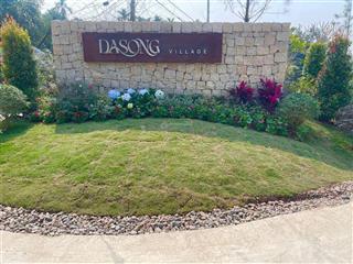 Đón sóng hạ tầng phía tây  biệt thự ven sông đà dasong giá từ 39tr/m