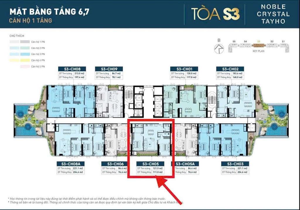 Suất ngoại giao căn 2pn 111m2 noble crystal tây hồ nhỉnh 18 tỷ, view công viên, htls 48 tháng