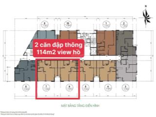 Bán gấp căn 4pn view hồ 114m2 siêu hiếm cc gloria 8 nguyên hồng. giá nhỉnh 14 tỷ bao toàn bộ phí.