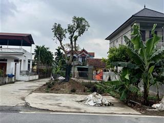Lô góc 2 mặt tiền đẹp xuất sắc triệu việt vương khoái châu giá rẻ như cho