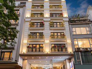 Hiếm nhất hoàn kiếm bán gấp khách sạn 4 sao phố yết kiêu 80 phòng, dt 370m xây 10 tầng dthu 6 tỷ/th